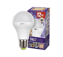 Лампа светодиодная Jazzway E27 12W 3000K матовая 1033703