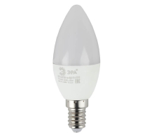 Лампа светодиодная ЭРА E14 6W 2700K матовая ECO LED B35-6W-827-E14 Б0020618
