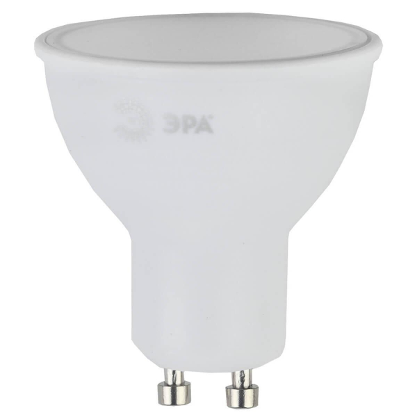 Лампа светодиодная ЭРА GU10 12W 2700K матовая LED MR16-12W-827-GU10 Б0040889 Лампа светодиодная ЭРА GU10 12W 2700K матовая LED MR16-12W-827-GU10 Б0040889