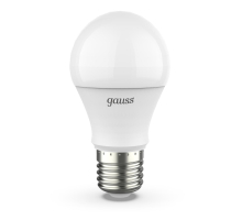 Лампа светодиодная Gauss E27 10W 3000K матовая 102502110