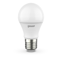 Лампа светодиодная Gauss E27 10W 3000K матовая 102502110