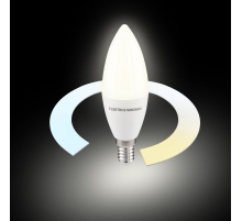 Умная лампа Свеча  LED C37 Е14 7W 3300К-6500К CCT+DIM (BLE2779) Elektrostandard a071005
