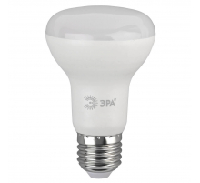 Лампа светодиодная ЭРА E27 8W 2700K матовая LED R63-8W-827-E27 Б0020557