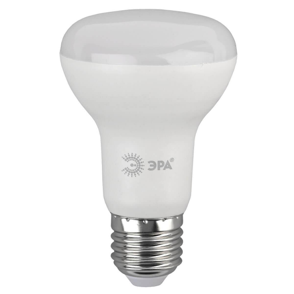 Лампа светодиодная ЭРА E27 8W 2700K матовая LED R63-8W-827-E27 Б0020557 Лампа светодиодная ЭРА E27 8W 2700K матовая LED R63-8W-827-E27 Б0020557