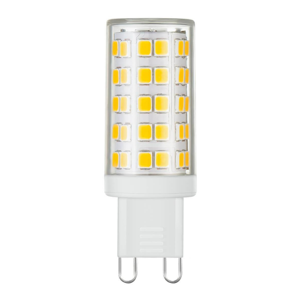 Лампа светодиодная Elektrostandard G9 9W 3300K прозрачная a049860 Лампа светодиодная Elektrostandard G9 9W 3300K прозрачная a049860
