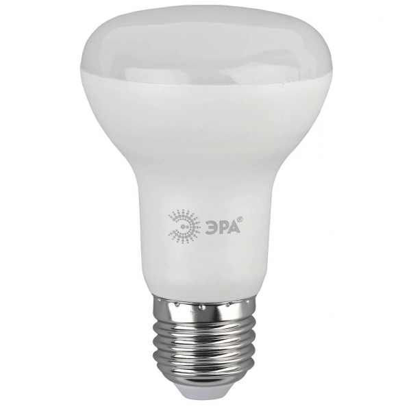 Лампа светодиодная ЭРА E27 8W 6000K матовая LED R63-8W-860-E27 Б0048024 Лампа светодиодная ЭРА E27 8W 6000K матовая LED R63-8W-860-E27 Б0048024