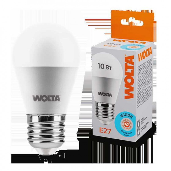 Светодиодная лампа WOLTA 25W45GL10E27 Светодиодная лампа WOLTA 25W45GL10E27