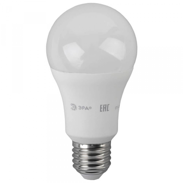Лампа светодиодная ЭРА E27 17W 2700K матовая LED A60-17W-827-E27 Б0031699 Лампа светодиодная ЭРА E27 17W 2700K матовая LED A60-17W-827-E27 Б0031699