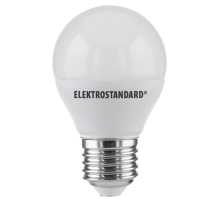 Лампа светодиодная Elektrostandard E27 7W 6500K матовая a048667