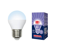 Лампа светодиодная E27 11W 6500K матовая LED-G45-11W/DW/E27/FR/NR UL-00003833