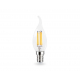 Лампа светодиодная Свеча на ветру CF35 11W 4000K Ambrella light Bulding 351124