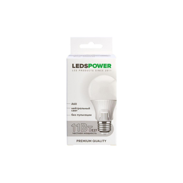 Светодиодная лампа LEDS POWER C37 E14 6Вт 4000К 006673 Светодиодная лампа LEDS POWER C37 E14 6Вт 4000К 006673