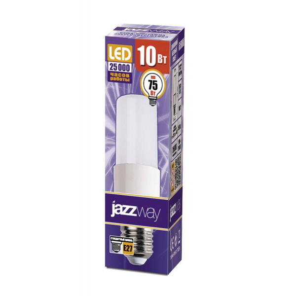 Лампа светодиодная Jazzway E27 10W 6500K матовая 5000858 Лампа светодиодная Jazzway E27 10W 6500K матовая 5000858