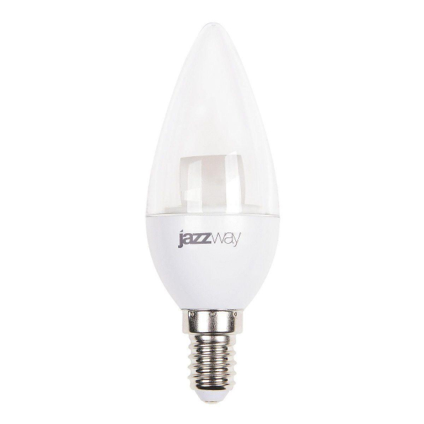 Лампа светодиодная Jazzway E14 7W 4000K прозрачная 2853127 Лампа светодиодная Jazzway E14 7W 4000K прозрачная 2853127