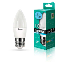 Лампа светодиодная Camelion E27 12W 4500K LED12-C35/845/E27 13690