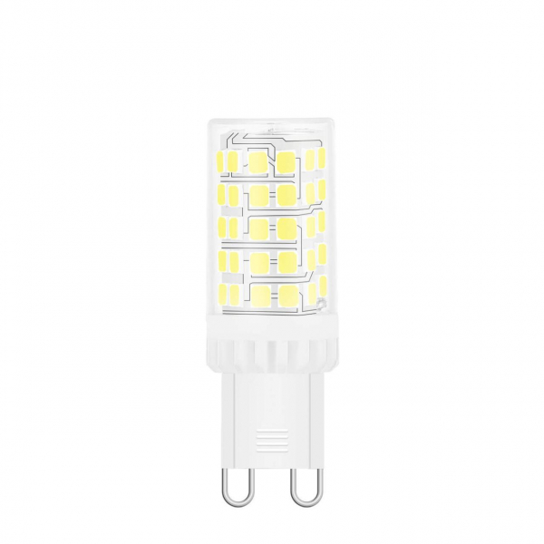 Лампа светодиодная Gauss G9 5,5W 6500K прозрачная 107009306 Лампа светодиодная Gauss G9 5,5W 6500K прозрачная 107009306