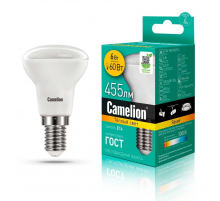 Лампа светодиодная Camelion E14 6W 3000K LED6-R50/830/E14 11658 Лампа светодиодная Camelion E14 6W 3000K LED6-R50/830/E14 11658