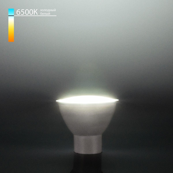 Лампа светодиодная Elektrostandard GU10 9W 6500K матовая a049667 Лампа светодиодная Elektrostandard GU10 9W 6500K матовая a049667
