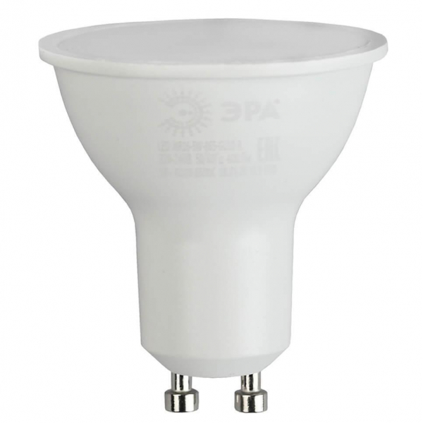 Лампа светодиодная ЭРА GU10 7W 6500K матовая MR16-7W-865-GU10 R Б0045350 Лампа светодиодная ЭРА GU10 7W 6500K матовая MR16-7W-865-GU10 R Б0045350