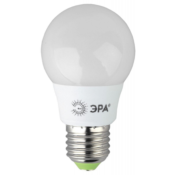 Лампа светодиодная ЭРА E27 6W 4000K матовая LED A55-6W-840-E27 R Б0050688 Лампа светодиодная ЭРА E27 6W 4000K матовая LED A55-6W-840-E27 R Б0050688
