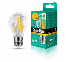 Лампа светодиодная Camelion E27 13W 3000K LED13-A60-FL/830/E27 13716 Лампа светодиодная Camelion E27 13W 3000K LED13-A60-FL/830/E27 13716