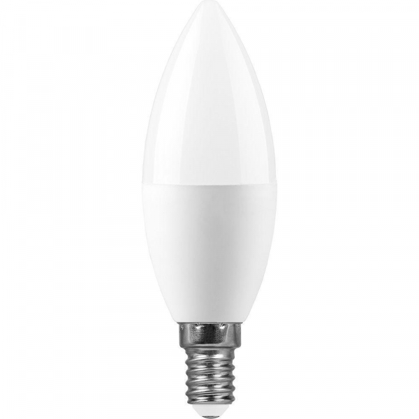 Лампа светодиодная Feron E14 13W 4000K матовая LB-970 38108