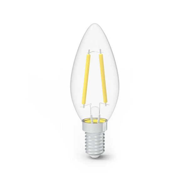 Лампа cветодиодная филаментная Gauss E14 7W 2700K прозрачная 3 шт. 103901107T Лампа cветодиодная филаментная Gauss E14 7W 2700K прозрачная 3 шт. 103901107T