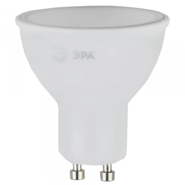 Лампа светодиодная ЭРА GU10 10W 4000K матовая LED MR16-10W-840-GU10 Б0032998 Лампа светодиодная ЭРА GU10 10W 4000K матовая LED MR16-10W-840-GU10 Б0032998