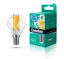 Лампа светодиодная Camelion E14 12W 4500K LED12-G45-FL/845/E14 13713 Лампа светодиодная Camelion E14 12W 4500K LED12-G45-FL/845/E14 13713