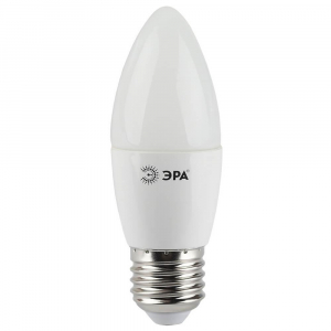 Лампа светодиодная ЭРА E27 7W 4000K матовая LED B35-7W-840-E27 Б0020540