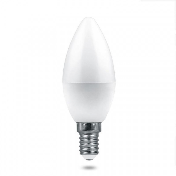 Лампа светодиодная Feron E14 9W 4000K Матовая LB-1309 38060