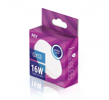 Лампа светодиодная REV GX53 16W 4000K нейтральный свет шар 32596 3