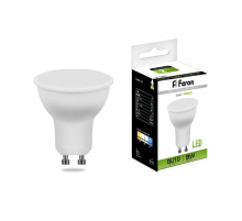 Лампа светодиодная Feron MR16 GU10 9W 4000K Грибок матовая LB-560 25843 Лампа светодиодная Feron MR16 GU10 9W 4000K Грибок матовая LB-560 25843