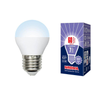 Лампа светодиодная E27 7W 6500K матовая LED-G45-7W/DW/E27/FR/NR UL-00003821