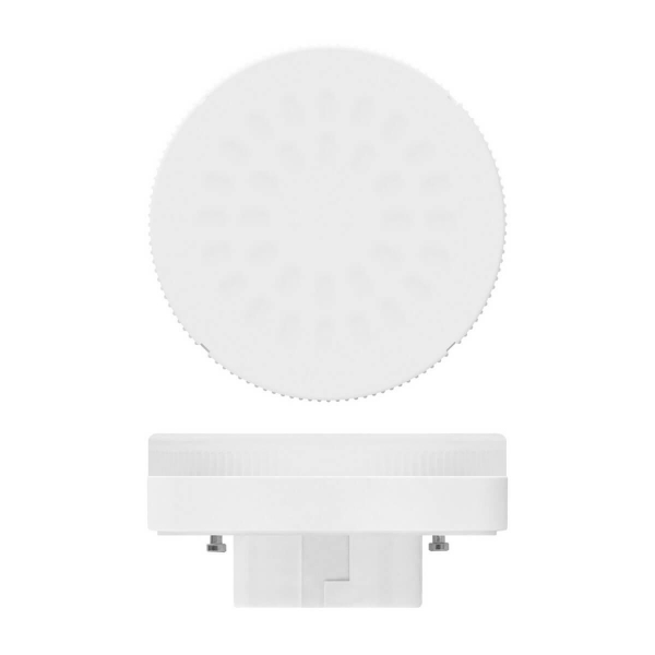 Лампа светодиодная Uniel GX53 8W 3000K матовая LED-GX53-8W/WW/GX53/FR PLZ01WH UL-00001672 Лампа светодиодная Uniel GX53 8W 3000K матовая LED-GX53-8W/WW/GX53/FR PLZ01WH UL-00001672