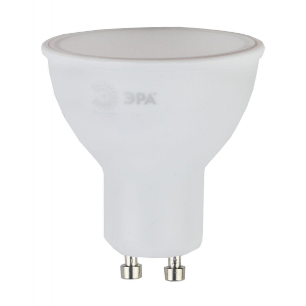Лампа светодиодная ЭРА GU10 7W 4000K матовая LED MR16-7W-840-GU10 R Б0049640 Лампа светодиодная ЭРА GU10 7W 4000K матовая LED MR16-7W-840-GU10 R Б0049640