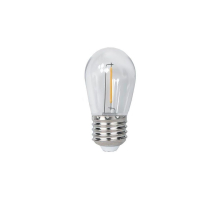 Лампа светодиодная Jazzway E27 1W 2700K прозрачная 5040625