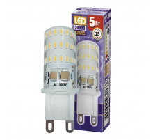 Лампа светодиодная Jazzway G9 5W 4000K прозрачная 1032133B