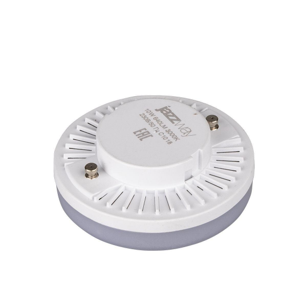 Лампа светодиодная Jazzway GX53 10W 5000K матовая 1029089 Лампа светодиодная Jazzway GX53 10W 5000K матовая 1029089