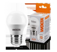 Светодиодная лампа WOLTA 25S45GL7.5E27