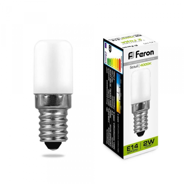 Лампа светодиодная Feron E14 2W 4000K Матовая LB-10 25897 Лампа светодиодная Feron E14 2W 4000K Матовая LB-10 25897