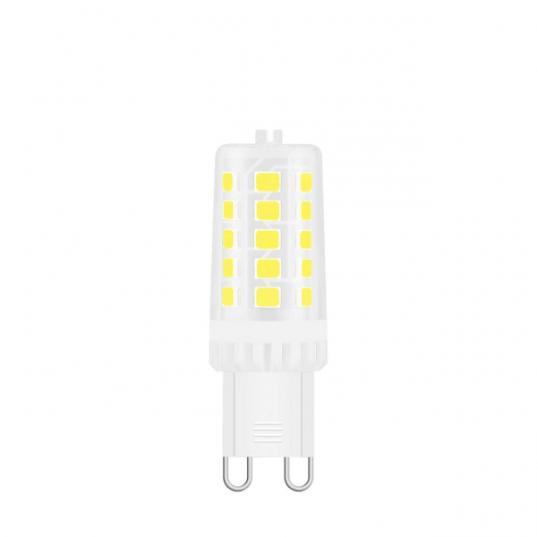 Лампа светодиодная Gauss G9 3,5W 3000К прозрачная 107009105 Лампа светодиодная Gauss G9 3,5W 3000К прозрачная 107009105