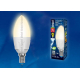 Лампа светодиодная Uniel E14 7W 3000K матовая LED-C37 7W/WW/E14/FR PLP01WH UL-00002413