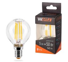 Светодиодная лампа WOLTA 25S45GLFT5E14