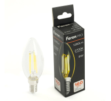 Лампа светодиодная Feron.PRO LB-1208 Свеча E14 1280LM 8W 175-265V 2700K 51247