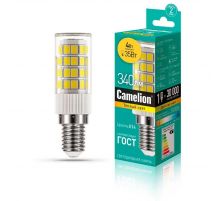 Лампа светодиодная Camelion E14 4W 3000K LED4-S105/830/E14 13155