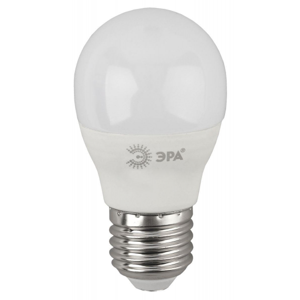 Лампа светодиодная ЭРА E27 10W 2700K матовая LED P45-10W-827-E27 R Б0050698 Лампа светодиодная ЭРА E27 10W 2700K матовая LED P45-10W-827-E27 R Б0050698