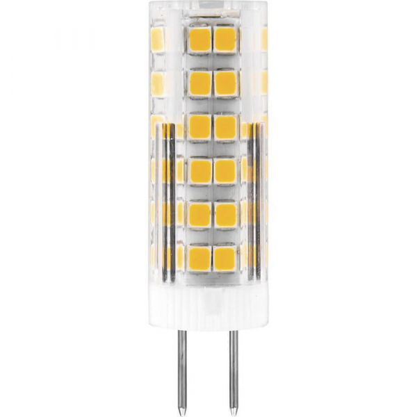 Лампа светодиодная Feron G4 7W 2700K прозрачная LB-433 25863