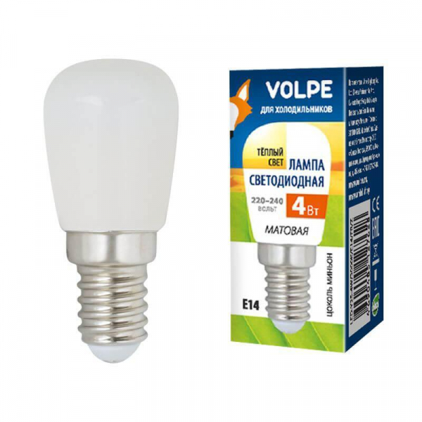 Лампа светодиодная Volpe E14 4W 3000K матовая LED-Y25-4W/3000K/E14/FR/Z UL-00006501 Лампа светодиодная Volpe E14 4W 3000K матовая LED-Y25-4W/3000K/E14/FR/Z UL-00006501