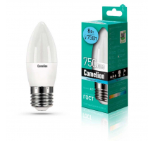 Лампа светодиодная Camelion E27 8W 4500K LED8-C35/845/E27 12390 Лампа светодиодная Camelion E27 8W 4500K LED8-C35/845/E27 12390